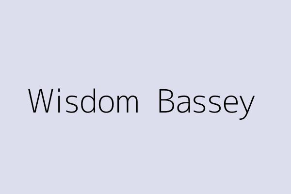 Wisdom  Bassey 